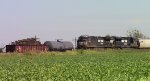 NS grain train tied down